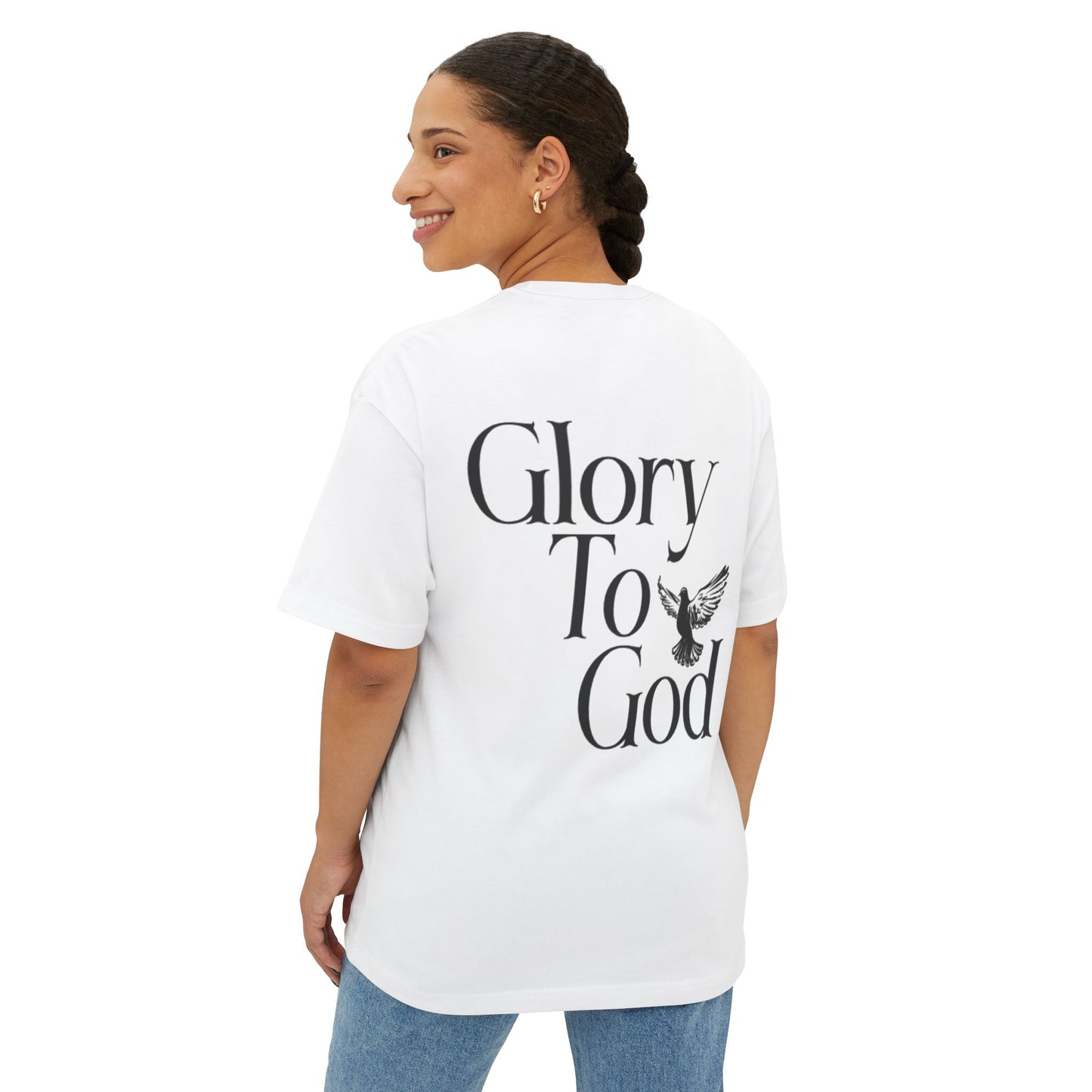 "Glory to God" Oversized Tee