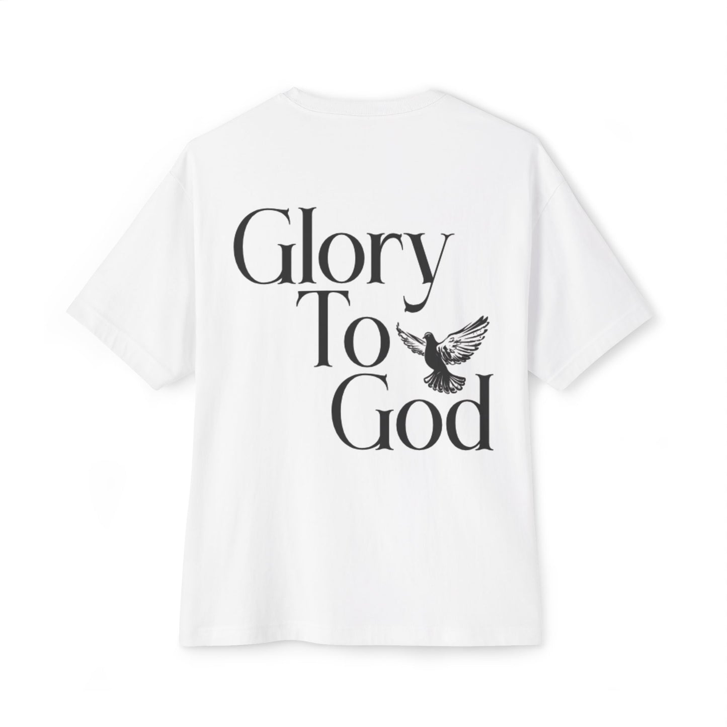 "Glory to God" Oversized Tee