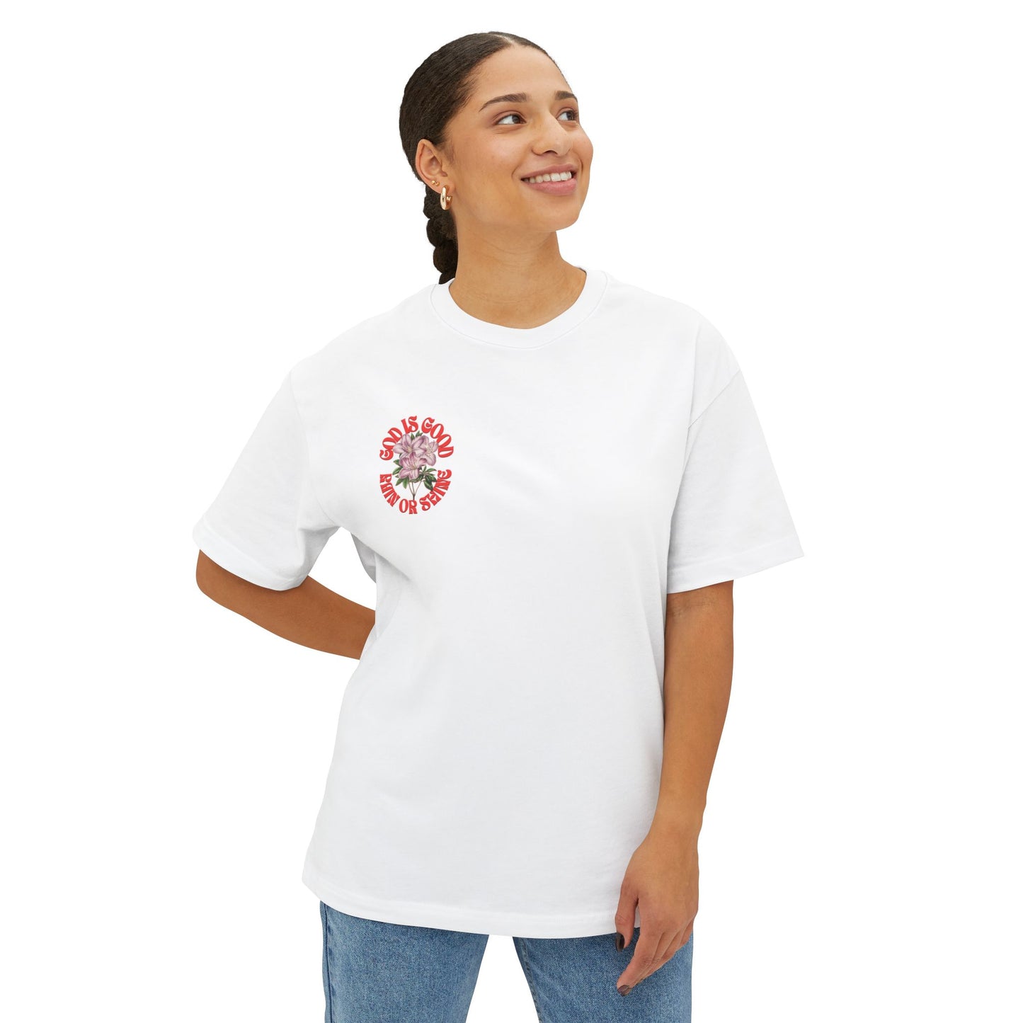 "God is Good" Oversized Tee