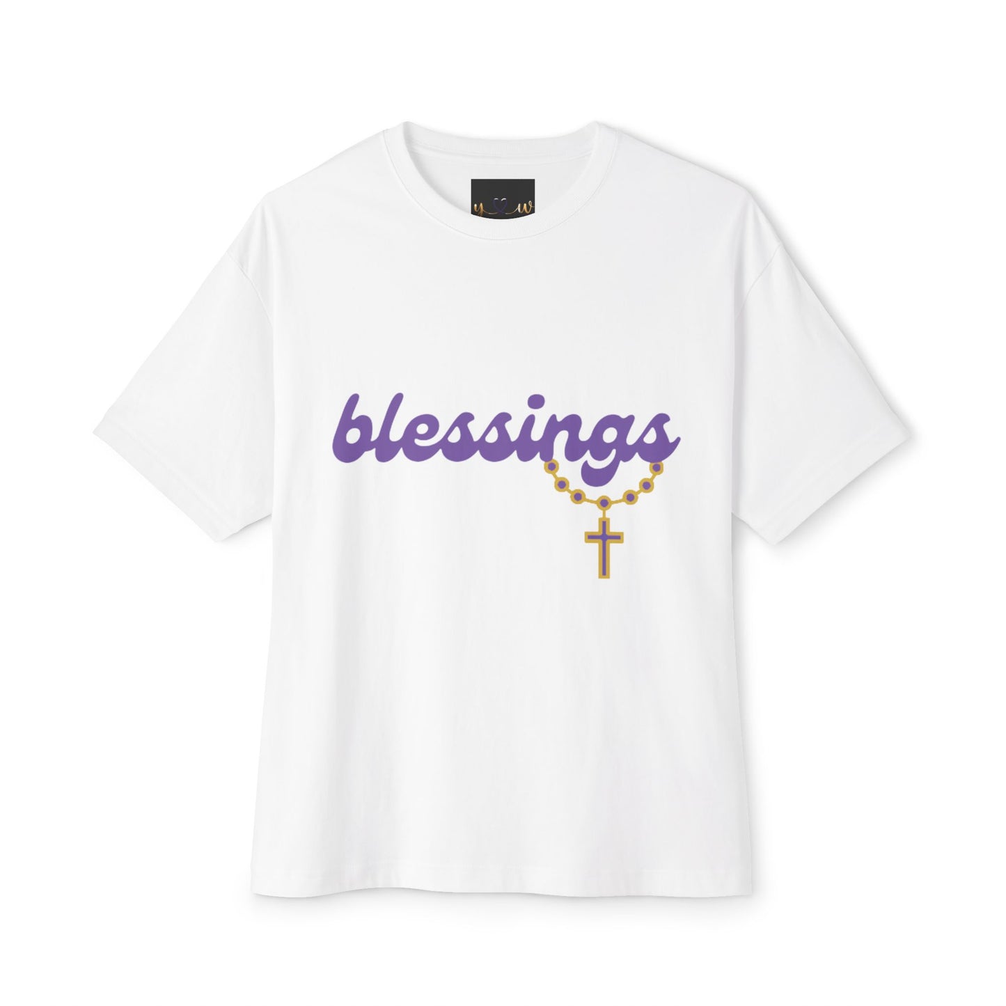 "Blessings" Unisex Oversized Tee
