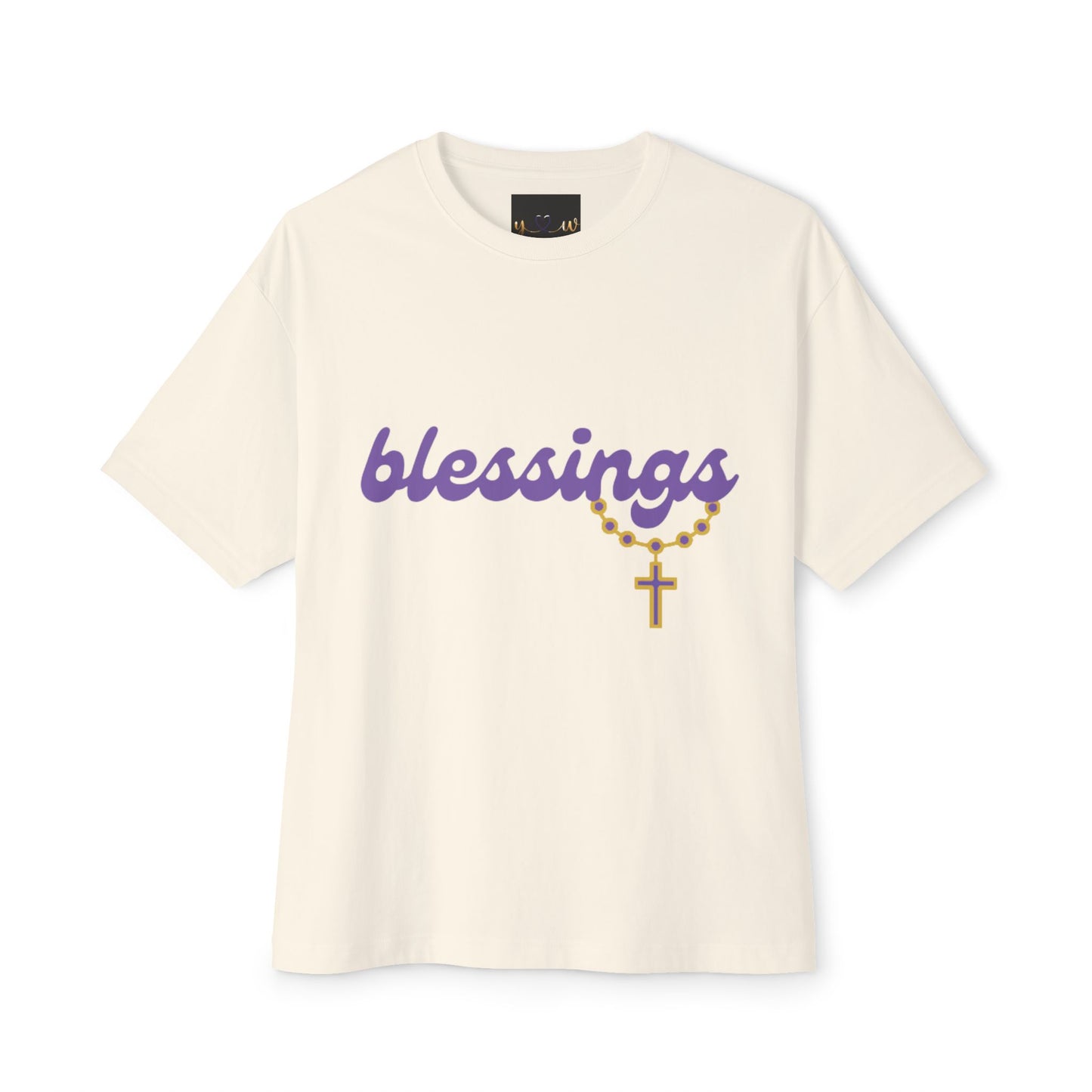 "Blessings" Unisex Oversized Tee