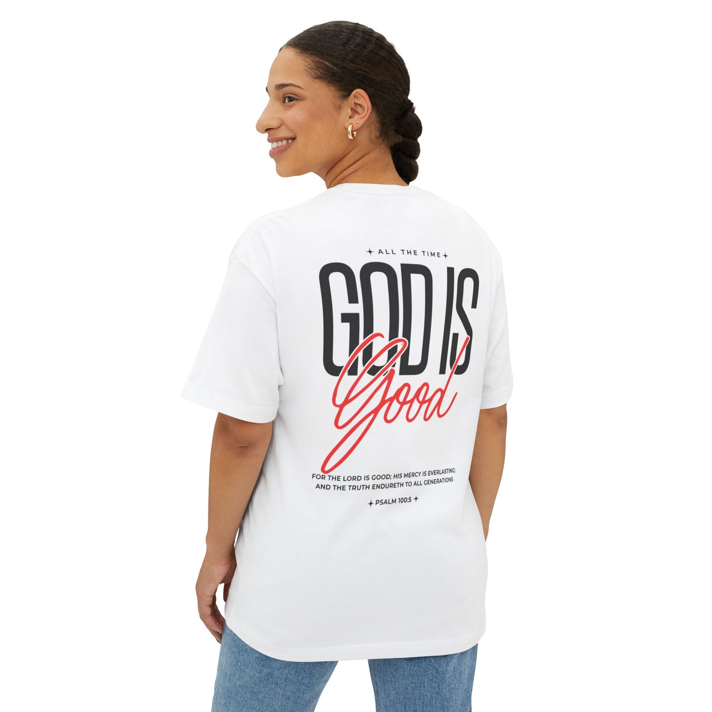 "God is Good" Oversized Tee